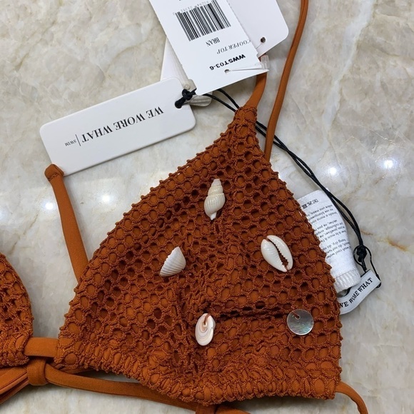 WeWoreWhat Cooper Shell Detail Bikini Top - Picture 9 of 12